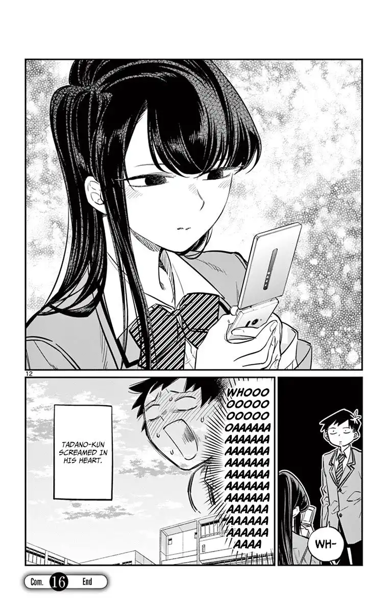 Komi-san wa Komyushou Desu Chapter 16 12